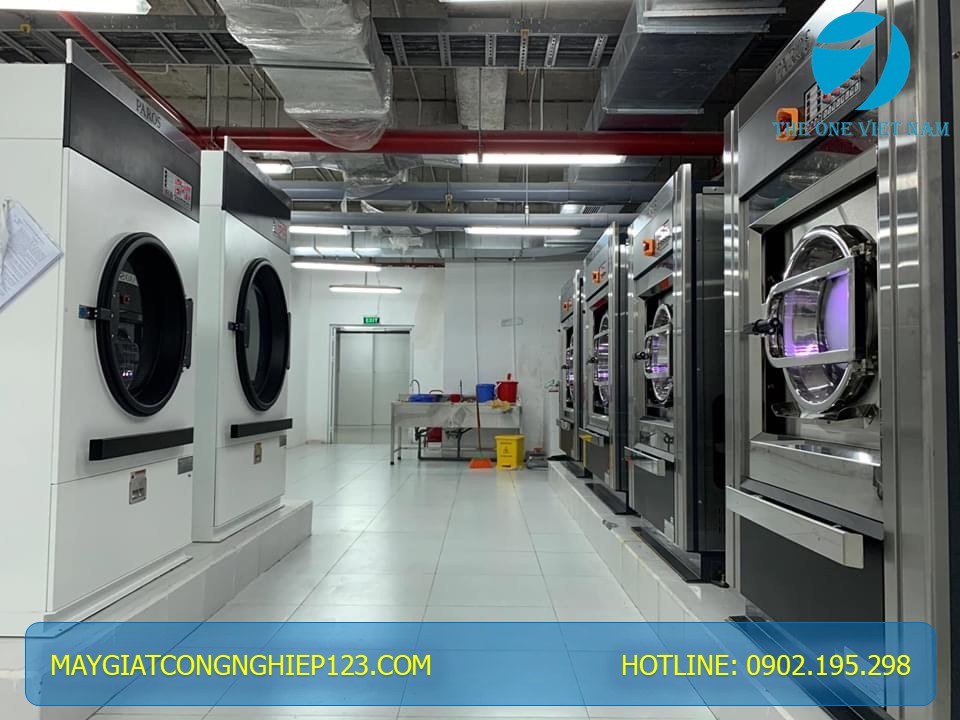 máy giặt sấy công nghiệp paros